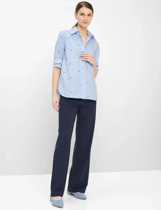BRAX - Vicki - Blouse de coton à rayures