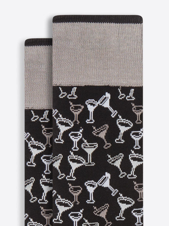 Bugatchi - Bas de coton mercerisé martini - LE CAPITAINE D'A BORD