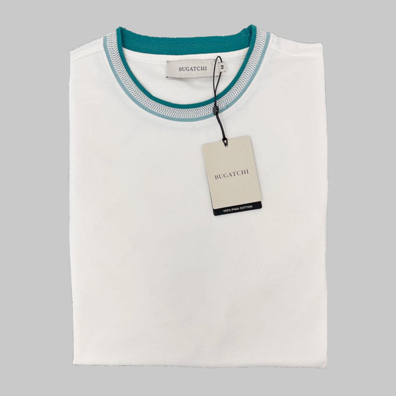 Bugatchi - Crew Neck Pima T-Shirt - LE CAPITAINE D'A BORD