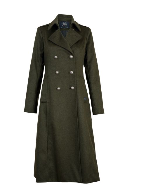 Dalmard Marine - Carnac Loden - Manteau long pour femme