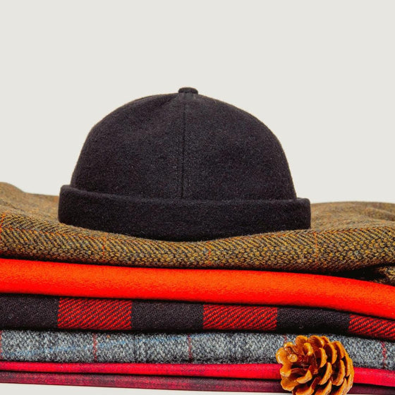 Crown Cap - Beanie de laine hydrofuge - LE CAPITAINE D'A BORD