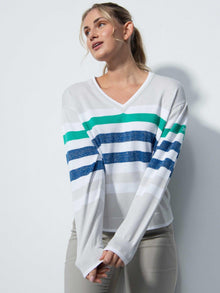  Daily Sports - Iwaki V-neck Pullover - LE CAPITAINE D'A BORD