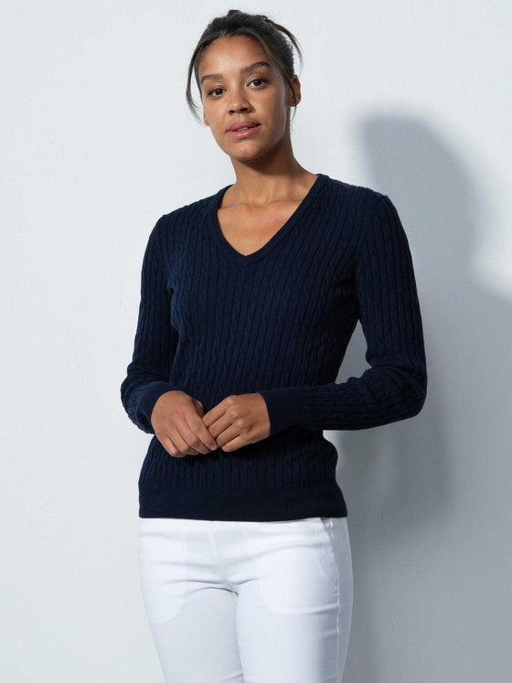 Daily Sports - Madelene V-neck Pullover - LE CAPITAINE D'A BORD