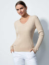 Daily Sports - Madelene V-neck Pullover - LE CAPITAINE D'A BORD