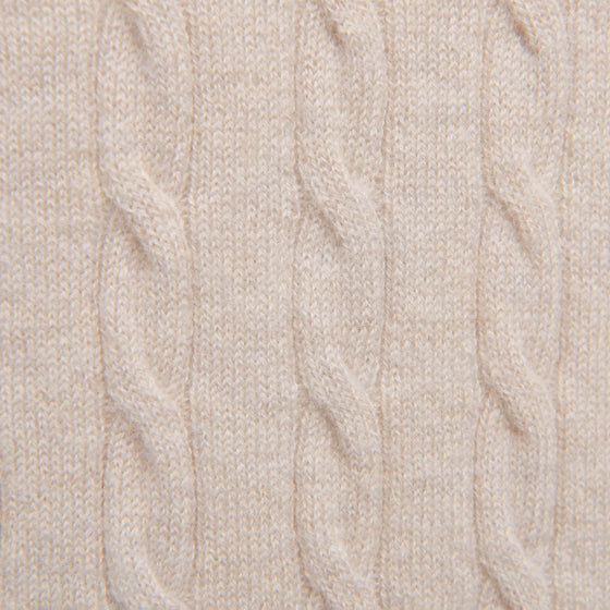 Emanuel Berg - Chandail col à boutons de laine mérinos Premium - Beige - LE CAPITAINE D'A BORD