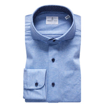  Emanuel Berg - Polo manches longues Premium Jersey Knit - Modern Fit - Bleu - LE CAPITAINE D'A BORD