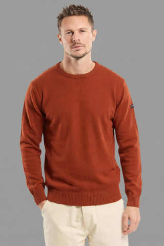 Armor-Lux - Pull uni col rond Lambswool