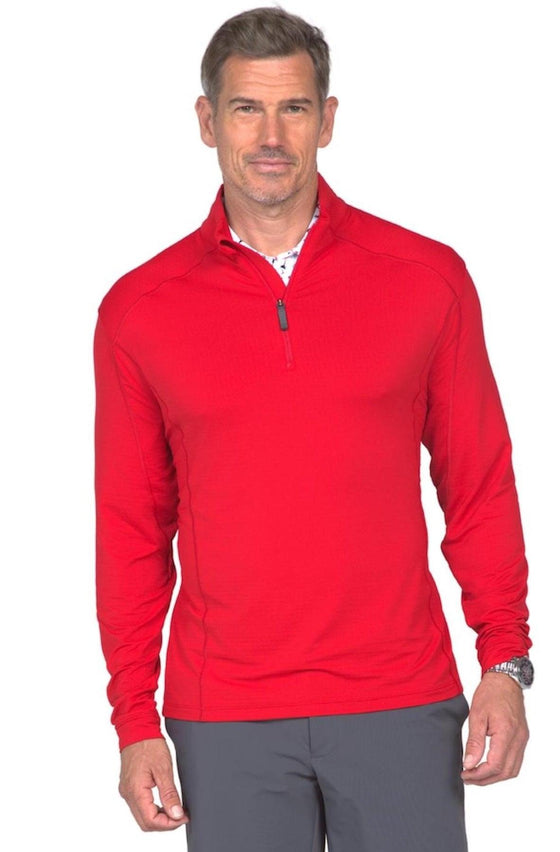 Ibkül - Men's Long Sleeve Mock Neck Pullover - 90199 (Modern Fit) - LE CAPITAINE D'A BORD