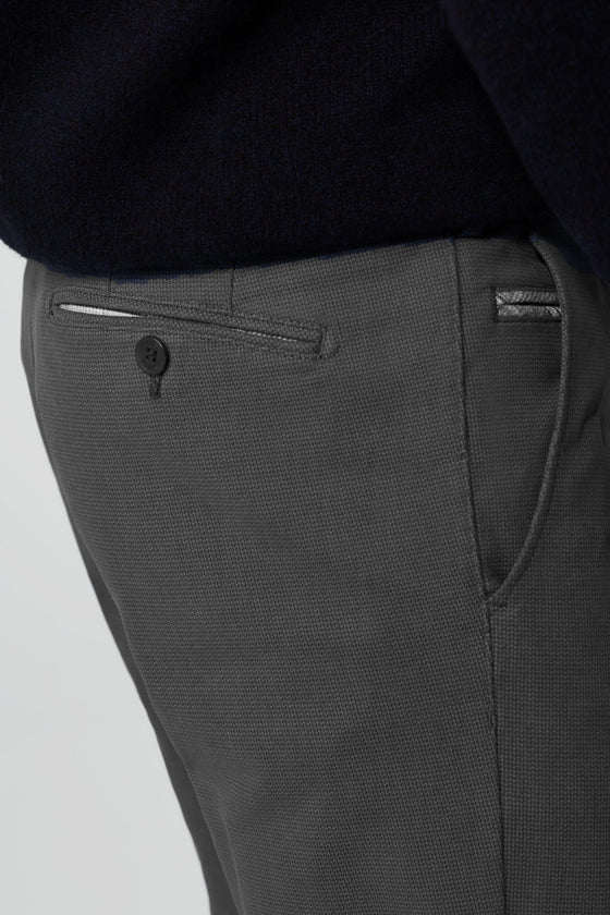 Meyer - Pantalon de coton hiver mini pied-de-poule Bonn 5603 - LE CAPITAINE D'A BORD