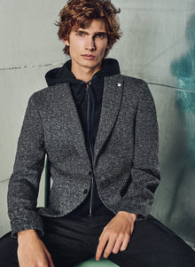  Digel - Neb - Veston Move Slim Fit avec Capuchon et rabat