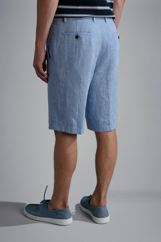 Paul & Shark - Bermudas 100% lin - LE CAPITAINE D'A BORD