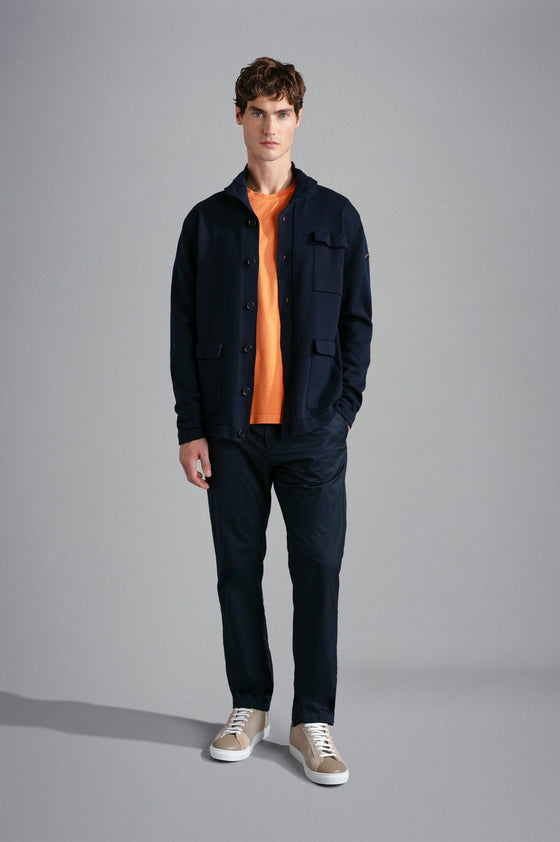 Paul & Shark - Cardigan à boutons de coton - LE CAPITAINE D'A BORD