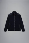 Paul & Shark - Cardigan zip de laine avec nylon aux épaules - LE CAPITAINE D'A BORD