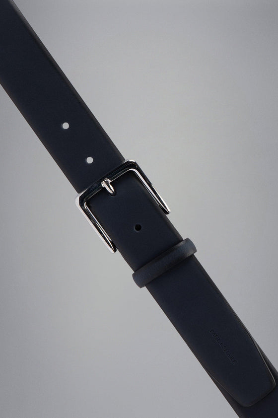 Paul & Shark - Ceinture de cuir uni - LE CAPITAINE D'A BORD