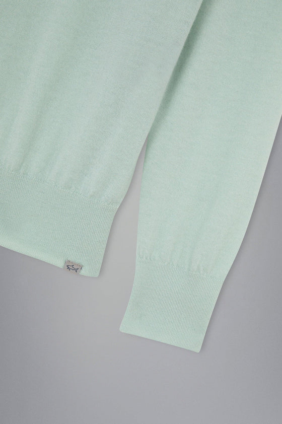 Paul & Shark - Chandail col rond de cachemire Riviera - LE CAPITAINE D'A BORD