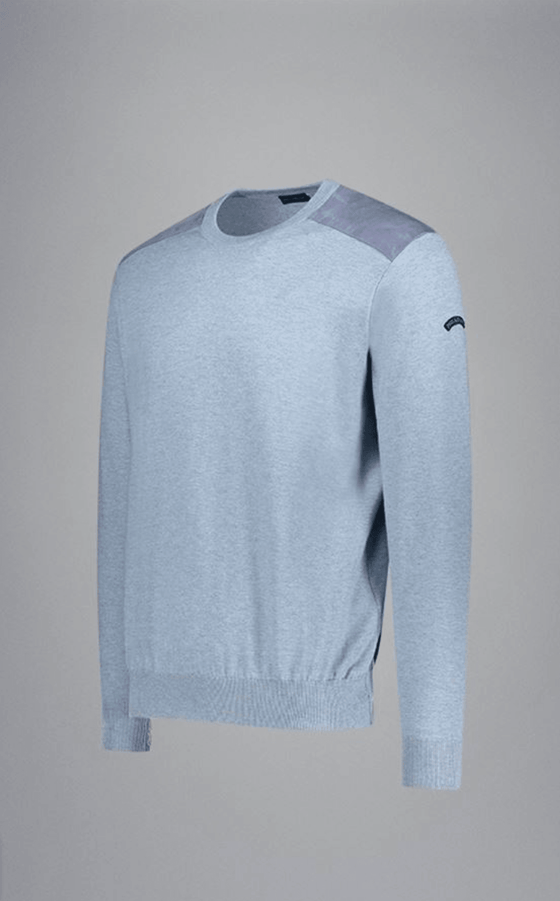 Paul & Shark - Chandail col rond de coton et cachemire - LE CAPITAINE D'A BORD