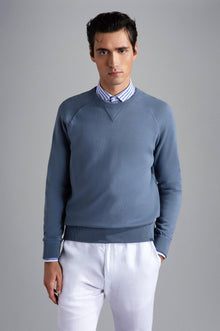  Paul & Shark - Chandail col rond de coton Riviera - LE CAPITAINE D'A BORD