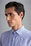 Paul & Shark - Chemise de lin manches longues à rayures - LE CAPITAINE D'A BORD