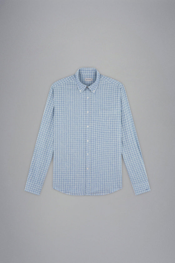 Paul & Shark - Chemise manches longues de coton, lin et cachemire - LE CAPITAINE D'A BORD