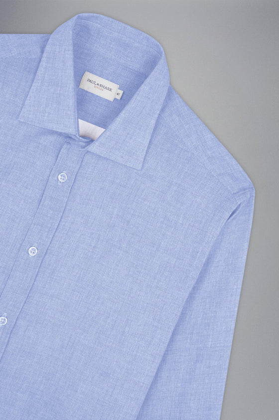 Paul & Shark - Chemise manches longues de coton Riviera - LE CAPITAINE D'A BORD