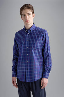  Paul & Shark - Chemise manches longues de coton Silver Collection - LE CAPITAINE D'A BORD