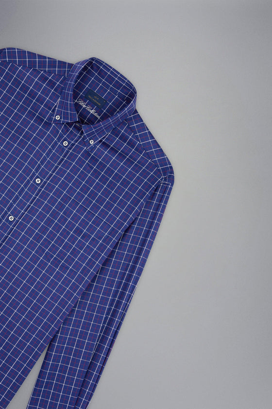 Paul & Shark - Chemise manches longues de coton Silver Collection - LE CAPITAINE D'A BORD