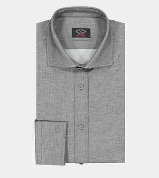 Paul & Shark - Chemise manches longues unie Performance - J Fit - LE CAPITAINE D'A BORD