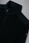 Paul & Shark - Col zip de laine avec appliqués de nylon - LE CAPITAINE D'A BORD