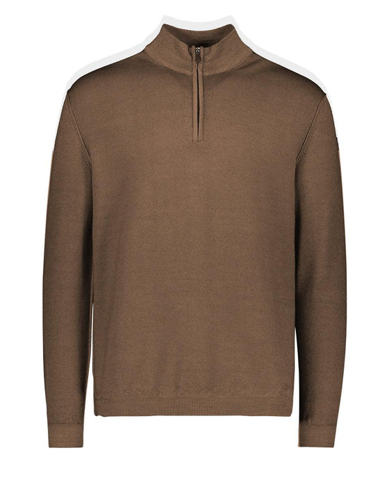 Paul & Shark - Col zip de laine mérinos effet délavé - LE CAPITAINE D'A BORD