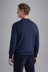 Paul & Shark - Col zip de laine mérinos effet délavé - LE CAPITAINE D'A BORD