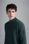 Paul & Shark - Col zip de laine Shetland Eco-Wool - LE CAPITAINE D'A BORD