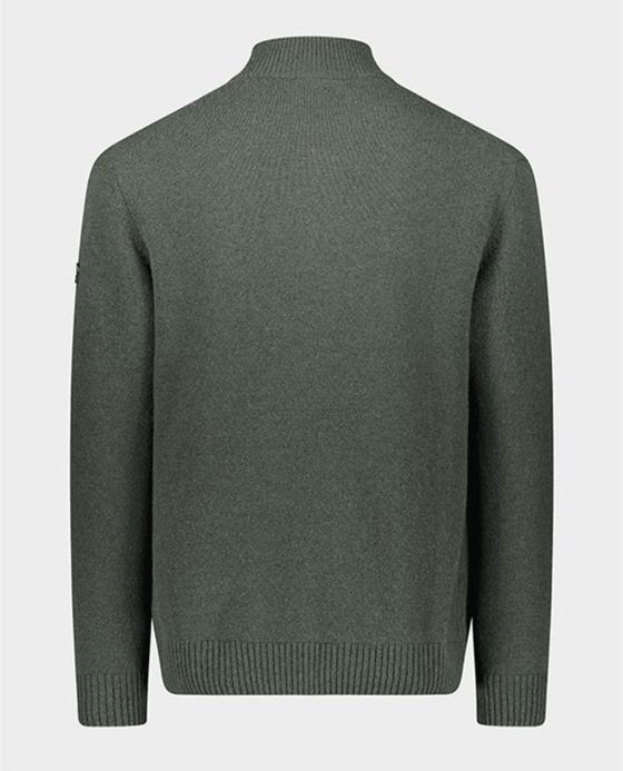 Paul & Shark - Col zip de laine Shetland Eco-Wool - LE CAPITAINE D'A BORD