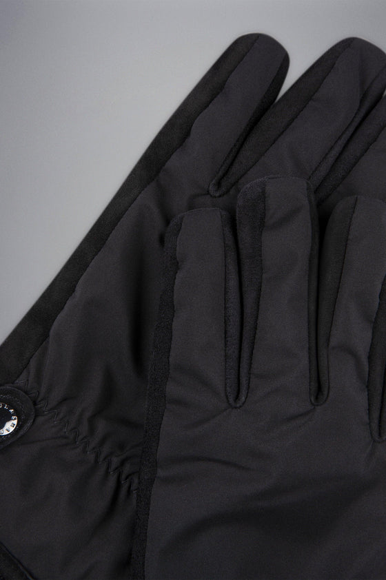 Paul & Shark - Gants de cuir et tissu Typhoon Platinum - LE CAPITAINE D'A BORD