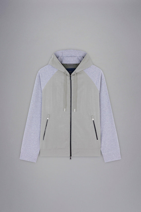 Paul & Shark - Hoody Loro Piana Green Storm System™ - LE CAPITAINE D'A BORD