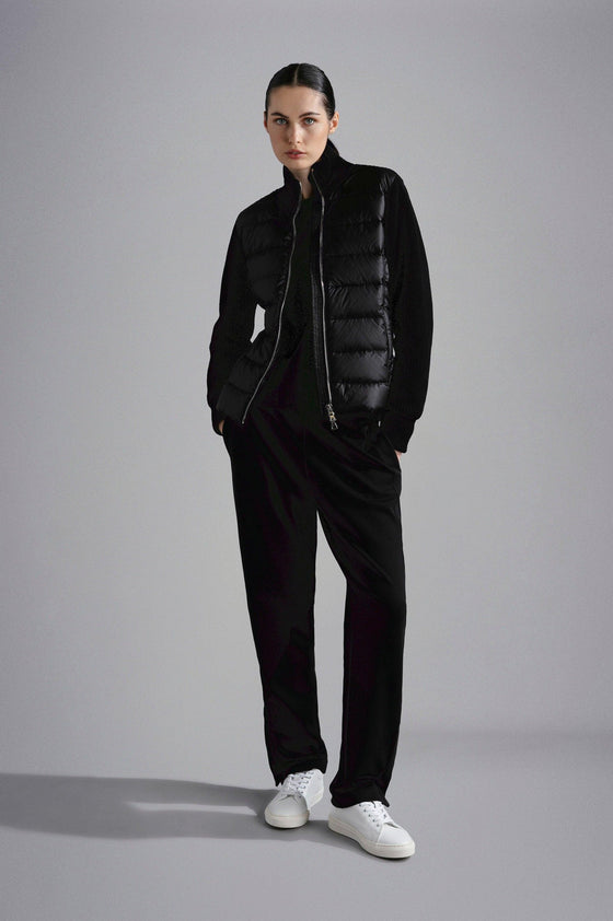 Paul & Shark Ladies - Cardigan de laine avec devant matelassé pour femme - LE CAPITAINE D'A BORD