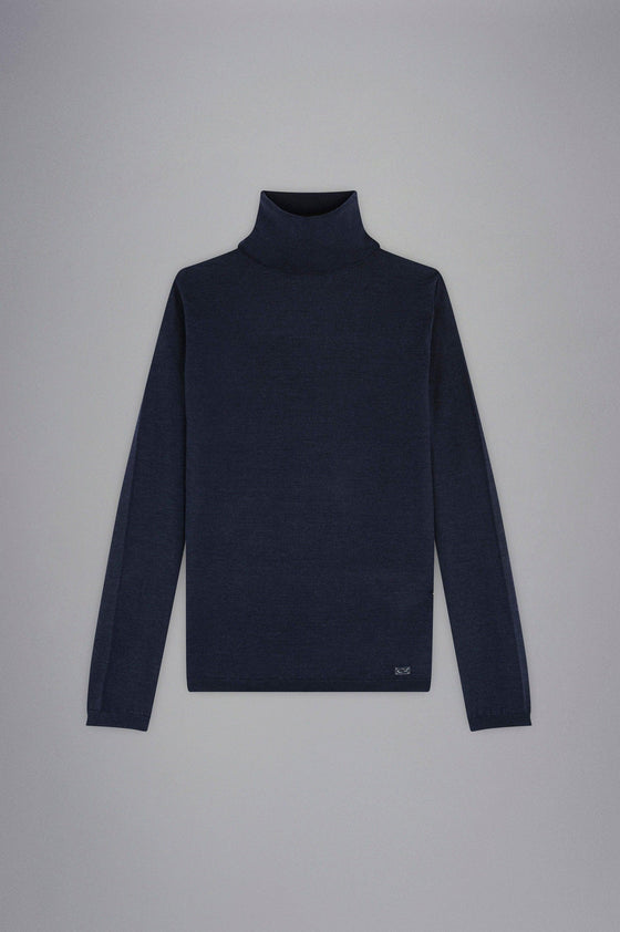 Paul & Shark Ladies - Chandail col roulé de laine et soie pour femme - LE CAPITAINE D'A BORD