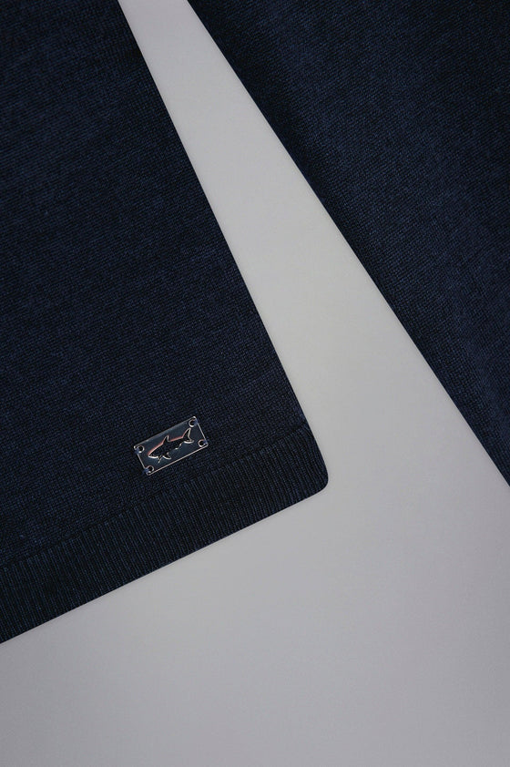 Paul & Shark Ladies - Chandail col roulé de laine et soie pour femme - LE CAPITAINE D'A BORD