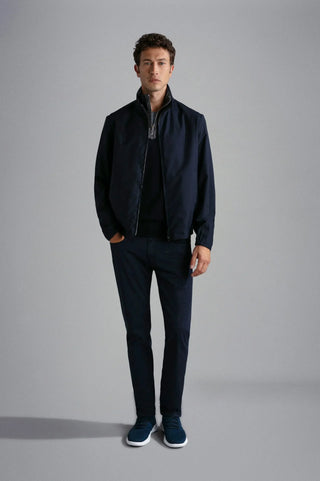 Paul & Shark - Manteau court Loro Piana Green Storm System™ - LE CAPITAINE D'A BORD