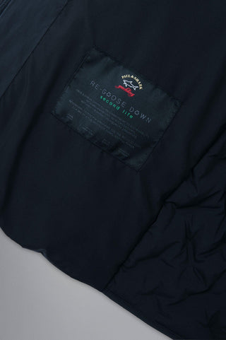Paul & Shark - Manteau court matelassé duvet RE-GOOSE DOWN - LE CAPITAINE D'A BORD