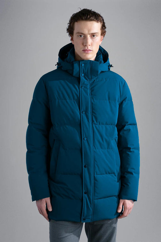 Paul & Shark - Manteau long matelassé duvet RE-4X4 Stretch - LE CAPITAINE D'A BORD