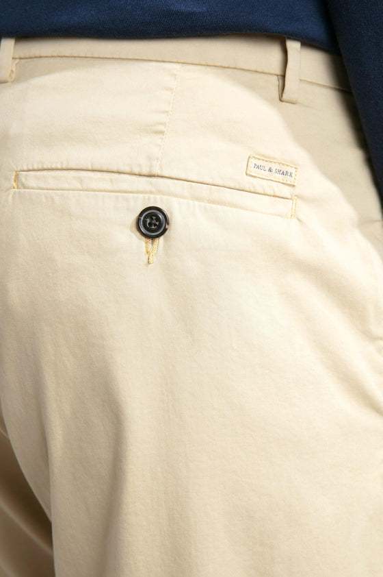 Paul & Shark - Pantalon chino de soie et coton - LE CAPITAINE D'A BORD
