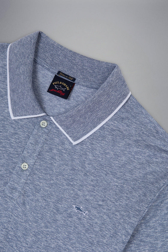 Paul & Shark - Polo manches courtes coton et soie - LE CAPITAINE D'A BORD