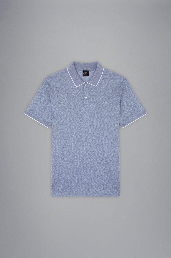 Paul & Shark - Polo manches courtes coton et soie - LE CAPITAINE D'A BORD