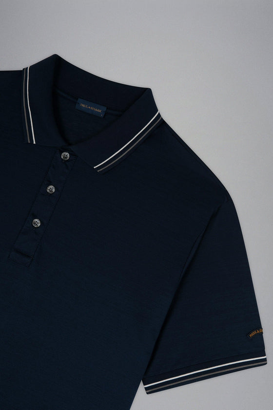 Paul & Shark - Polo manches courtes coton mercerisé - LE CAPITAINE D'A BORD