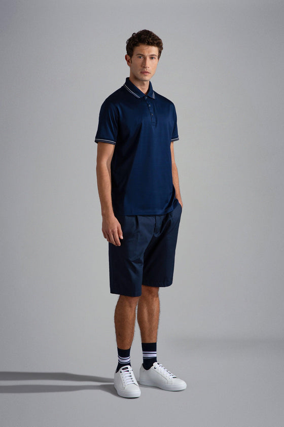 Paul & Shark - Polo manches courtes coton mercerisé - LE CAPITAINE D'A BORD