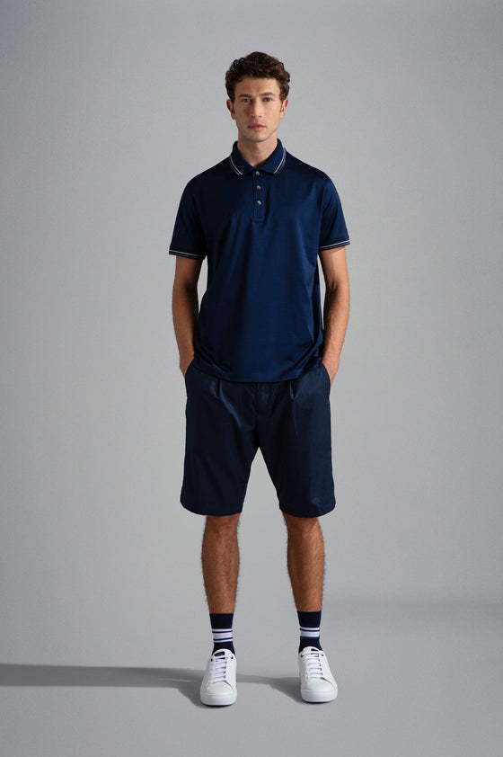 Paul & Shark - Polo manches courtes coton mercerisé - LE CAPITAINE D'A BORD