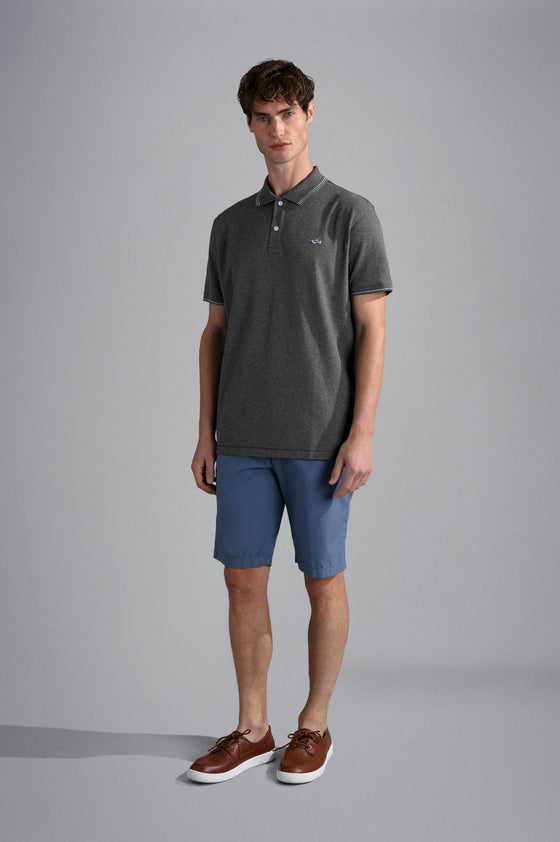 Paul & Shark - Polo manches courtes coton piqué - LE CAPITAINE D'A BORD