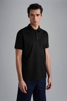  Paul & Shark - Polo manches courtes coton piqué requin métallique - LE CAPITAINE D'A BORD