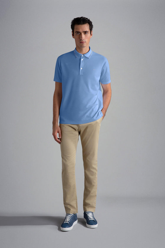 Paul & Shark - Polo manches courtes Golf de tissu technique - LE CAPITAINE D'A BORD