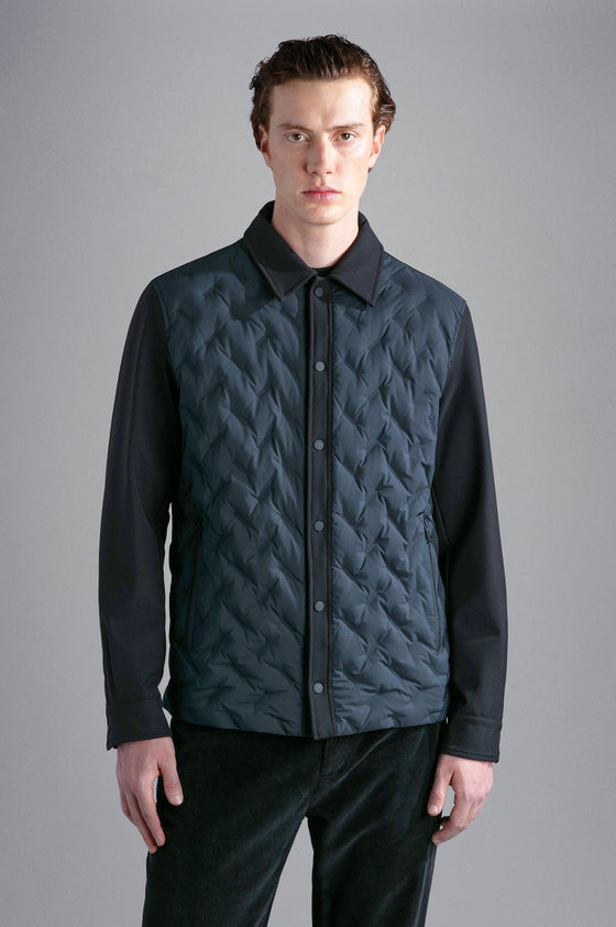 Paul & Shark - Shacket City Matelassé Re-Goose Down - LE CAPITAINE D'A BORD